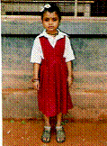 Likhitha - receipient of nutrition program